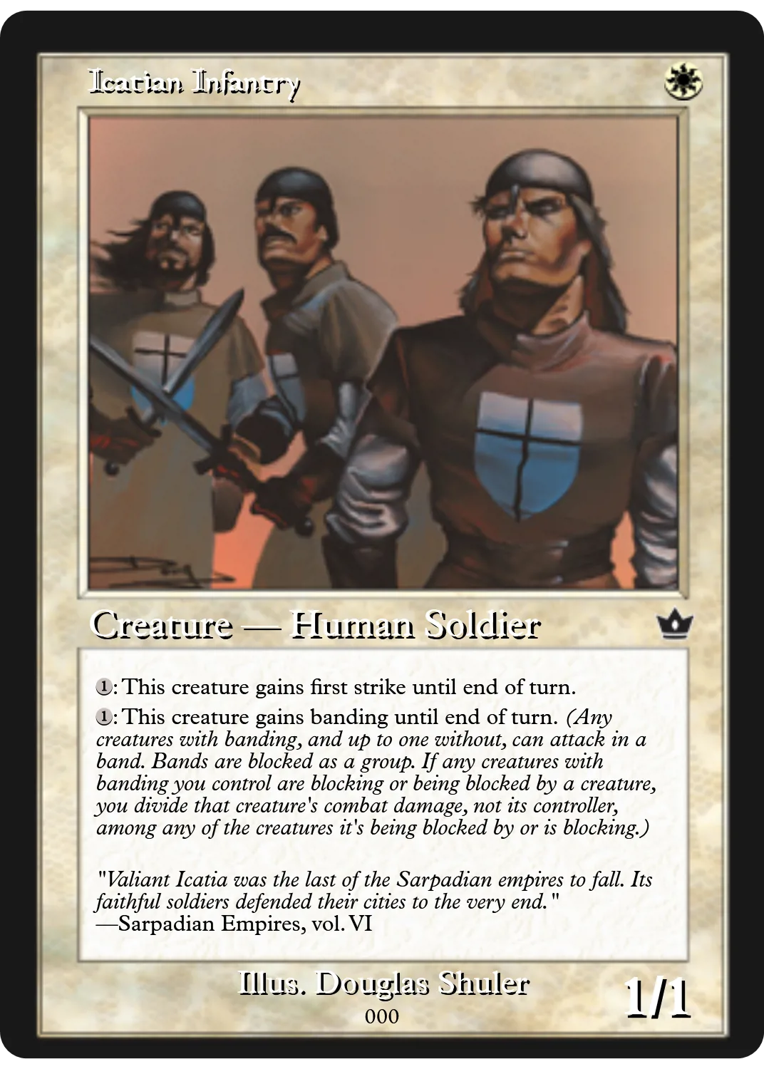 Icatian Infantry