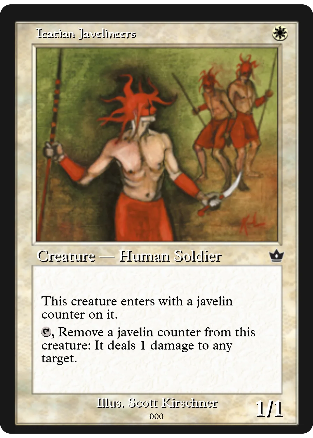 Icatian Javelineers