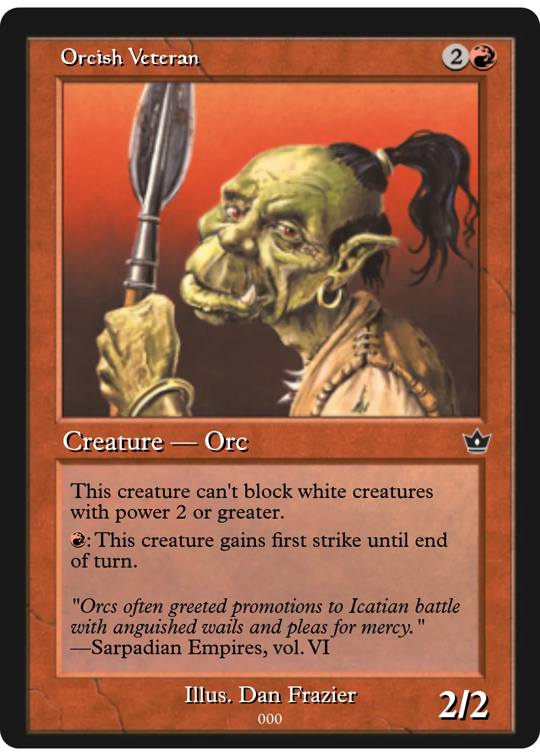 Orcish Veteran