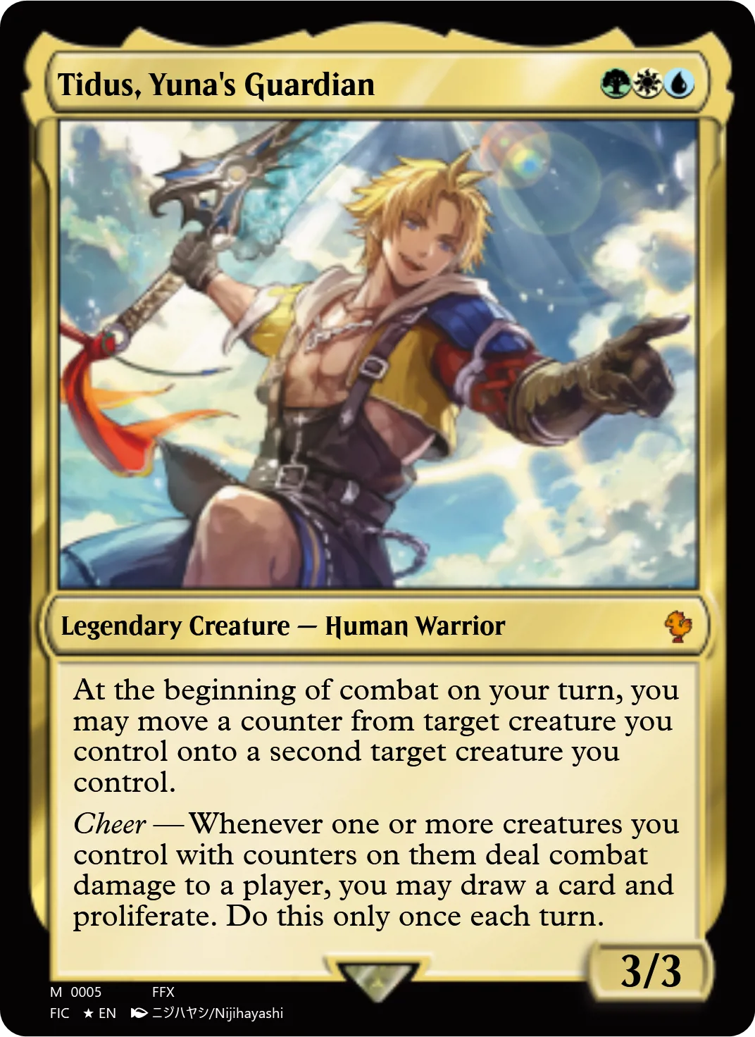 Tidus, Yuna's Guardian