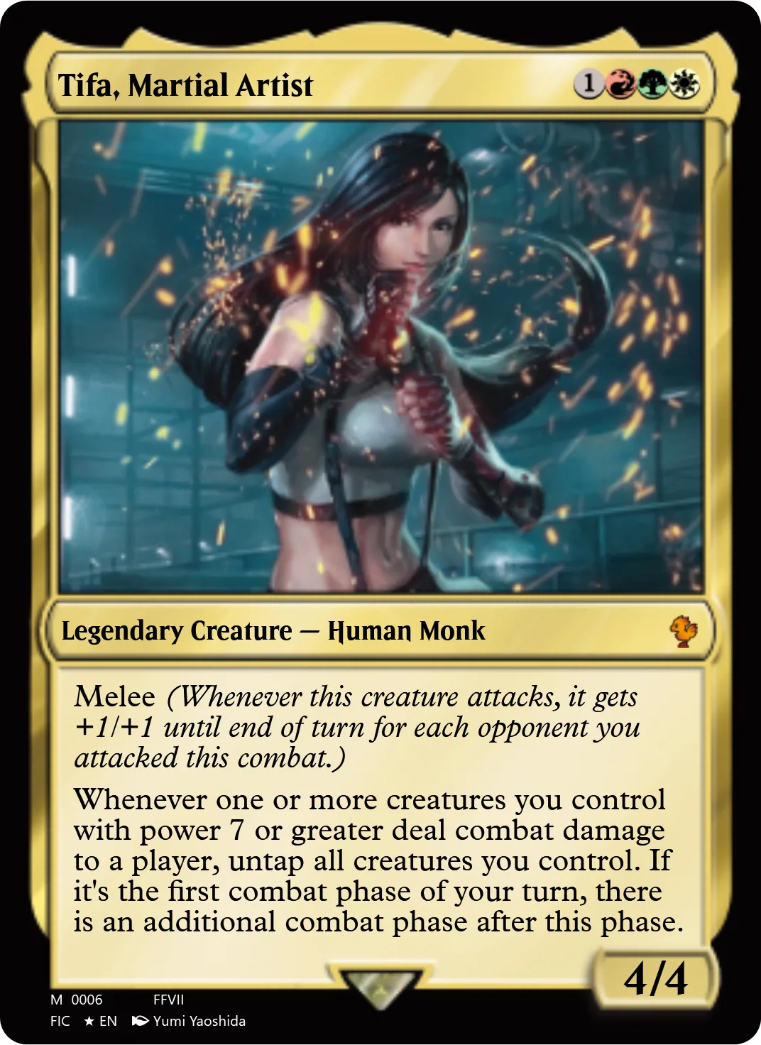Tifa, Martial Artist