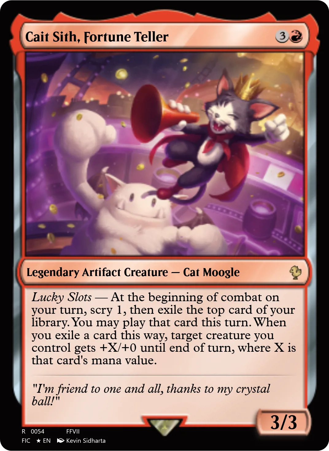 Cait Sith, Fortune Teller