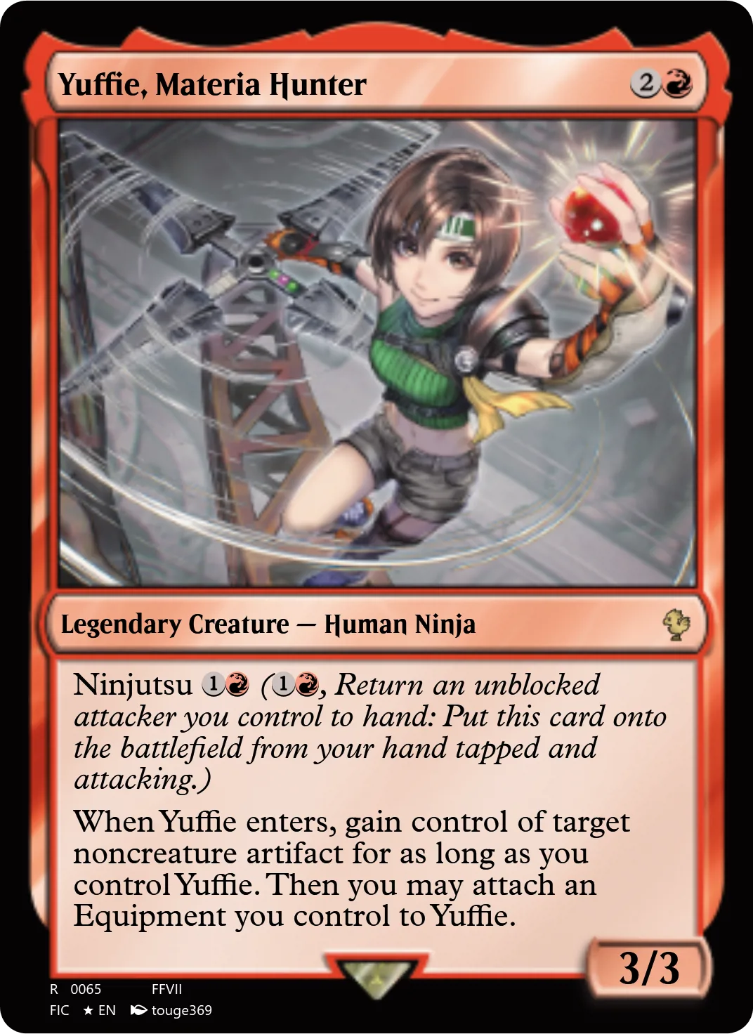 Yuffie, Materia Hunter