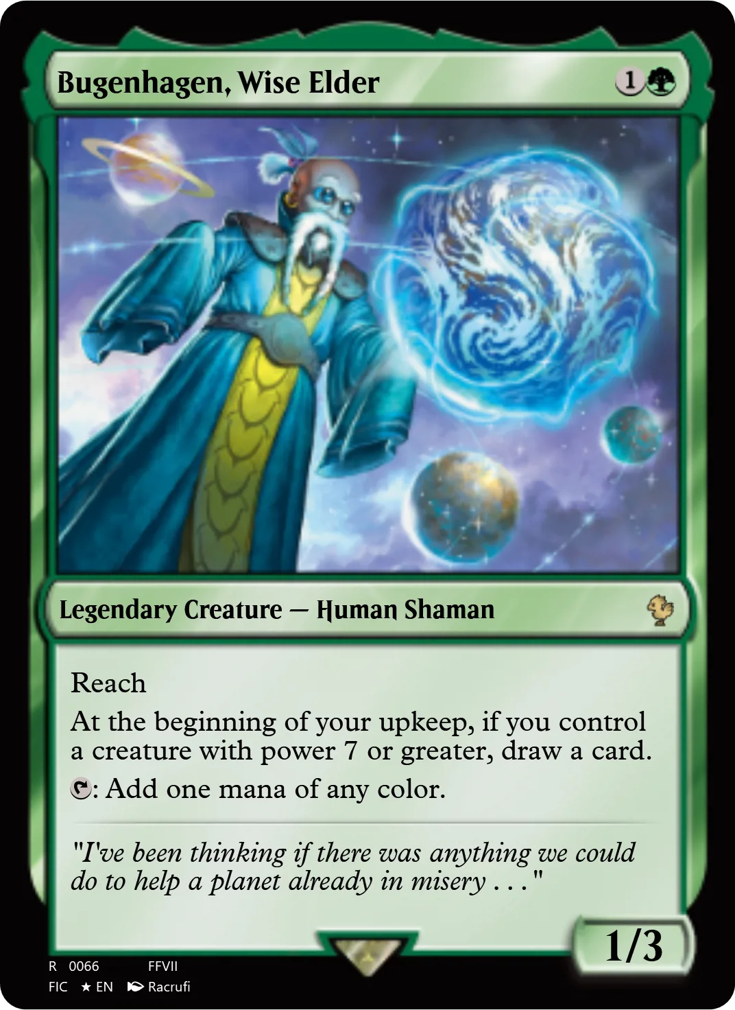 Bugenhagen, Wise Elder