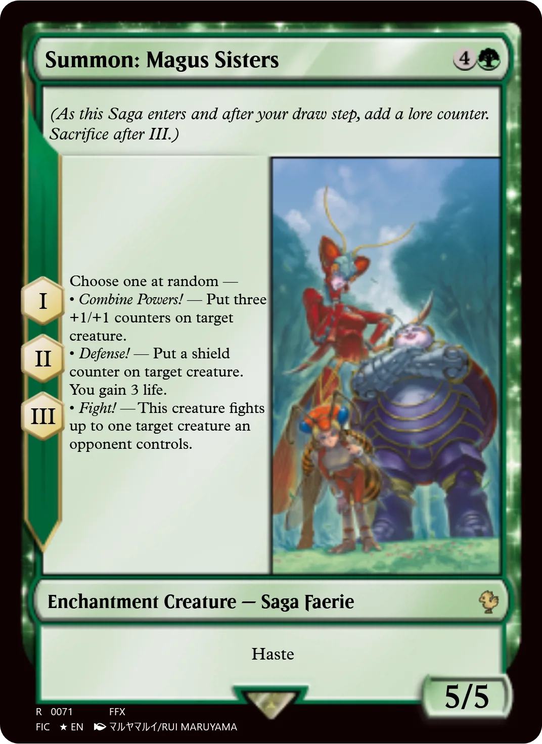 Summon: Magus Sisters