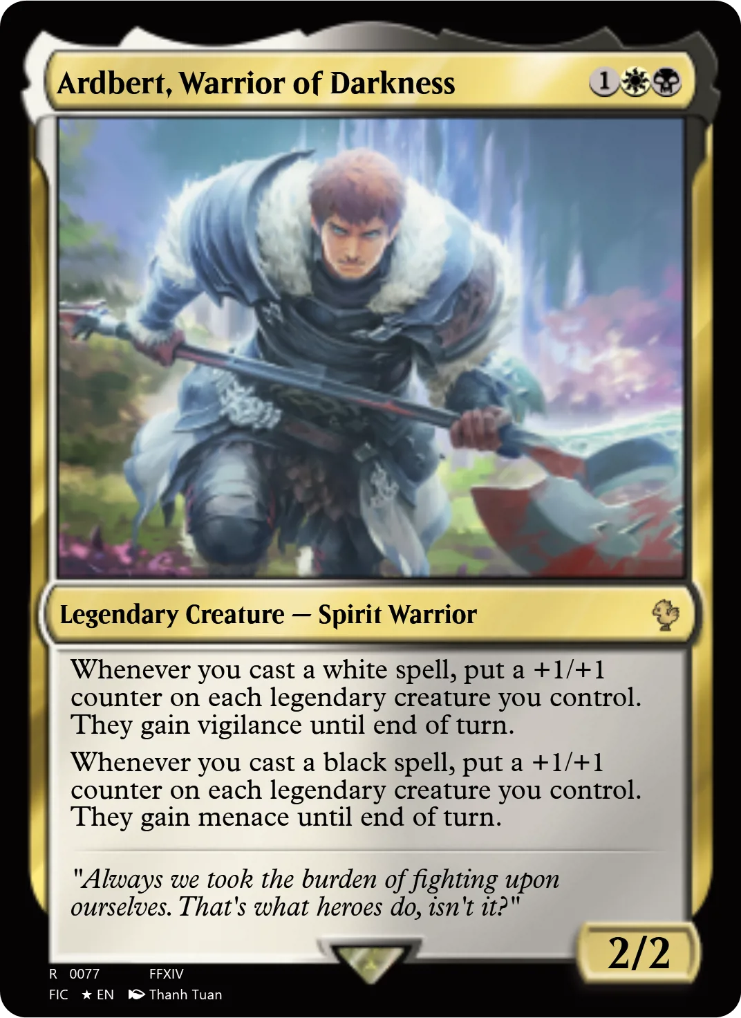 Ardbert, Warrior of Darkness