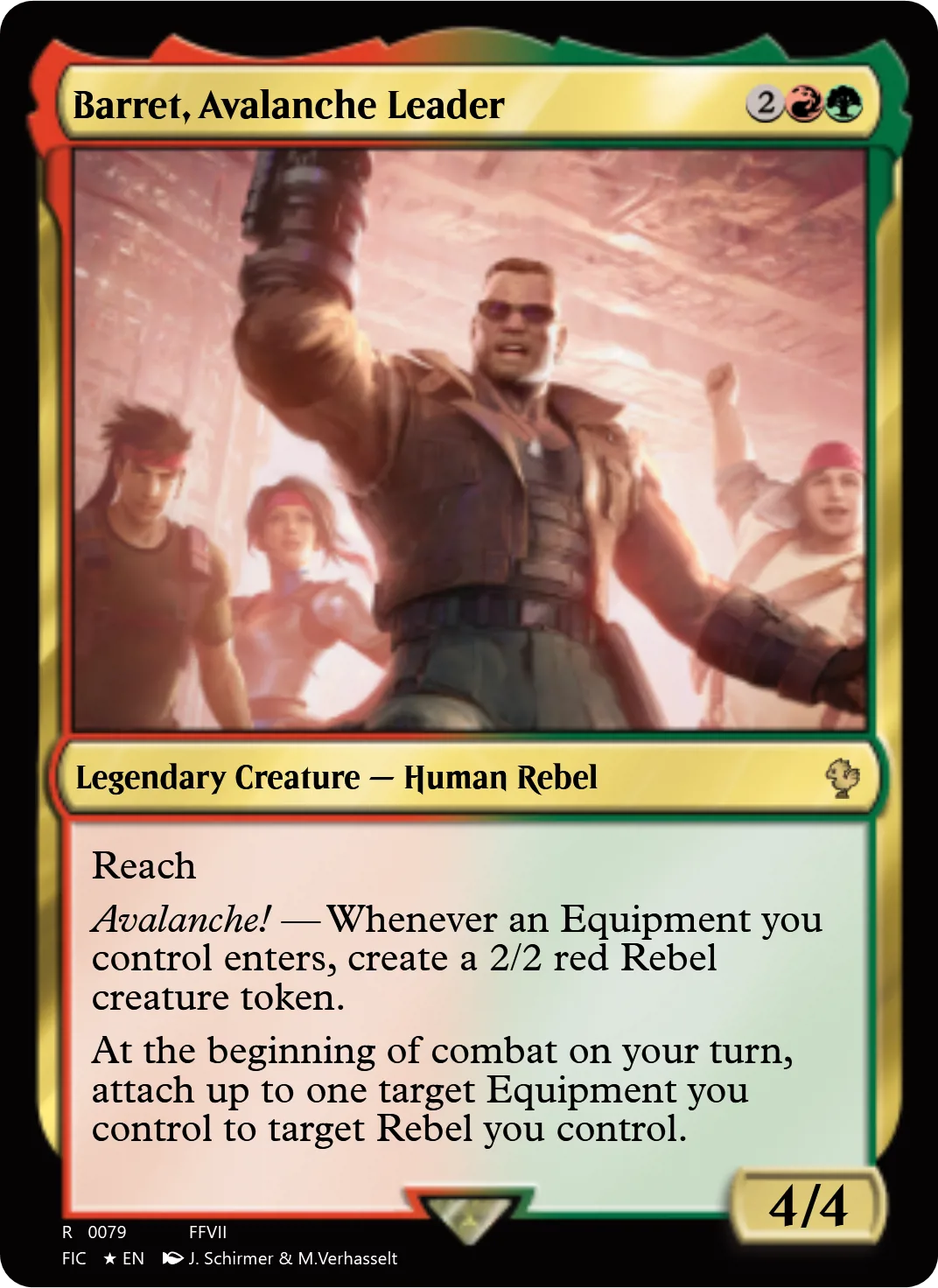 Barret, Avalanche Leader