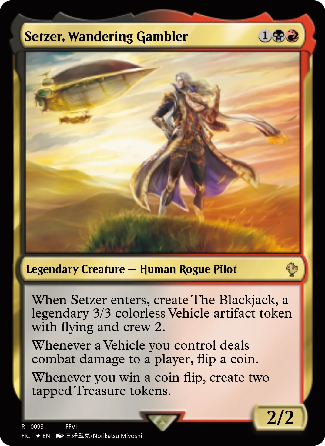 Setzer, Wandering Gambler