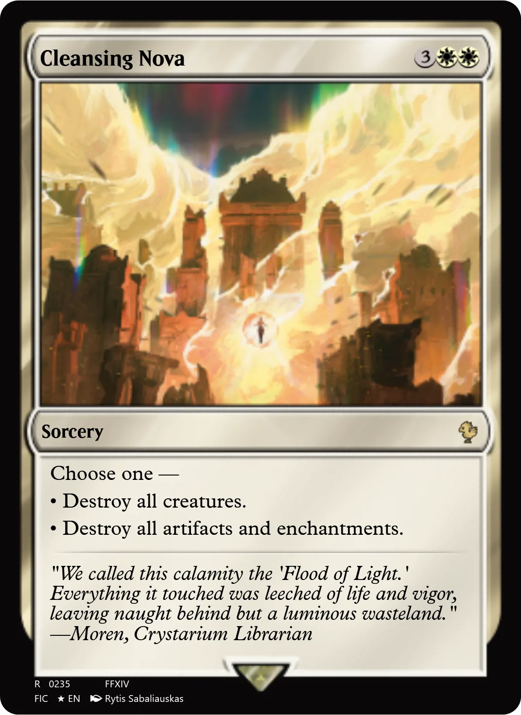 Cleansing Nova