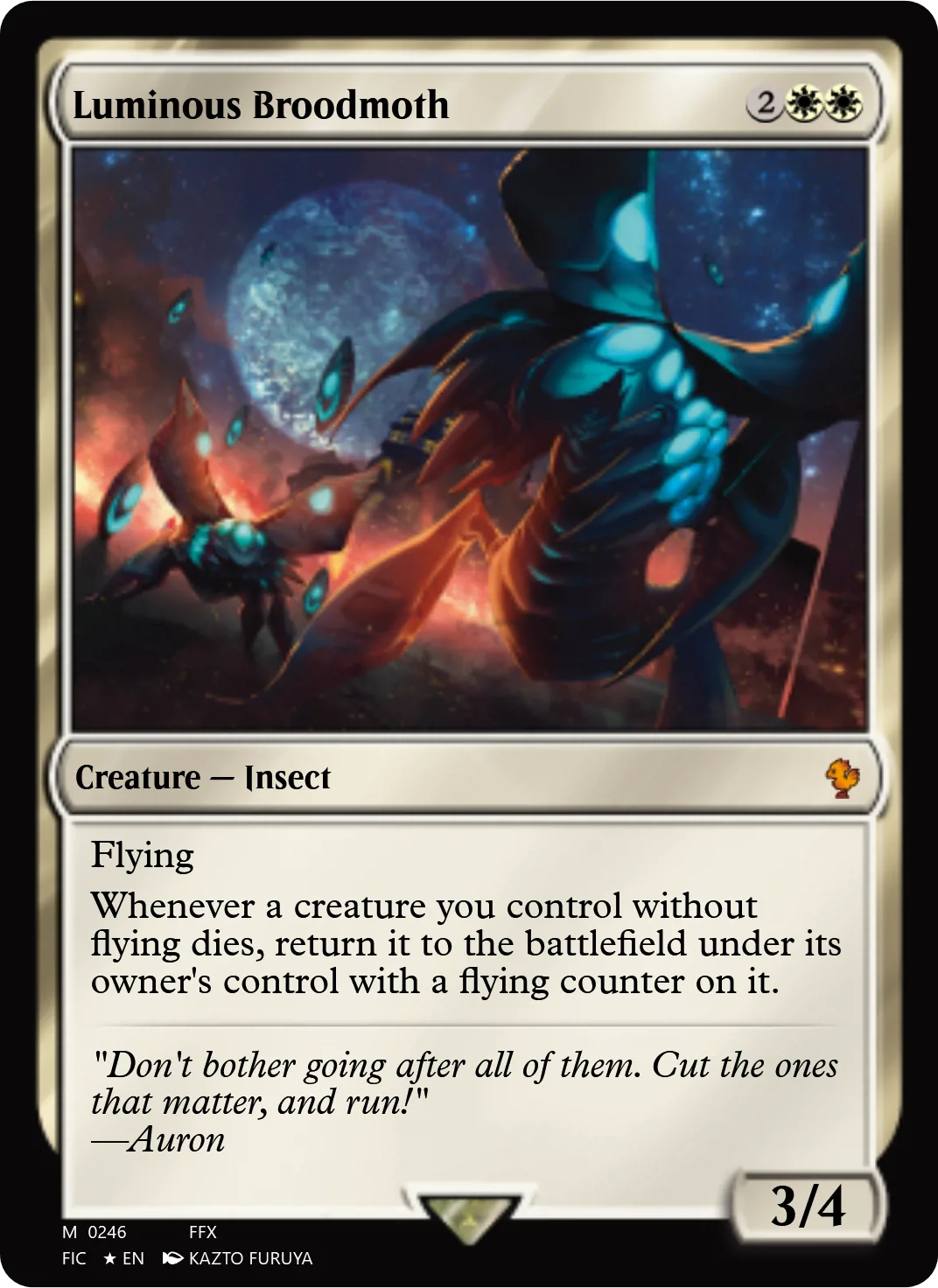 Luminous Broodmoth