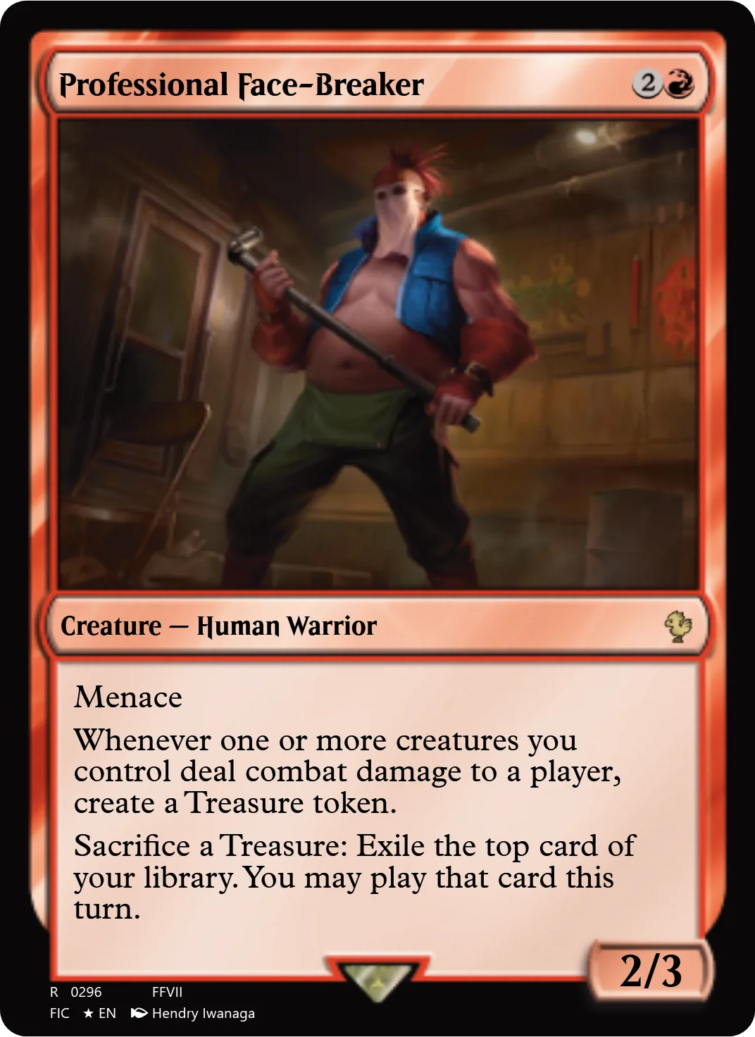 Professional Face-Breaker