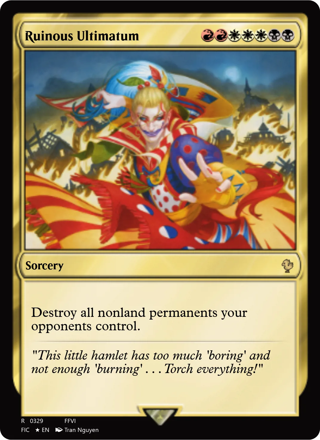 Ruinous Ultimatum