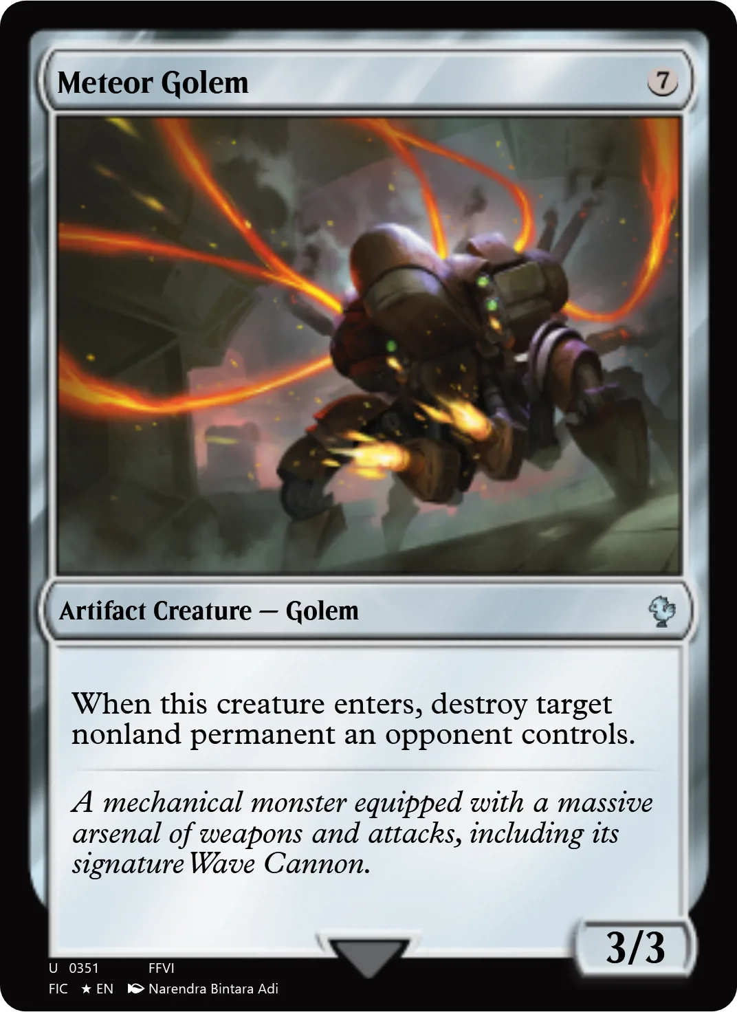 Meteor Golem