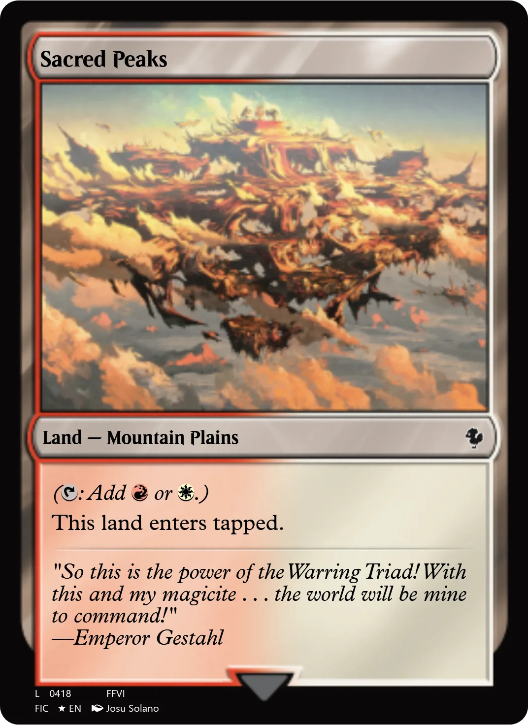 Sacred Peaks