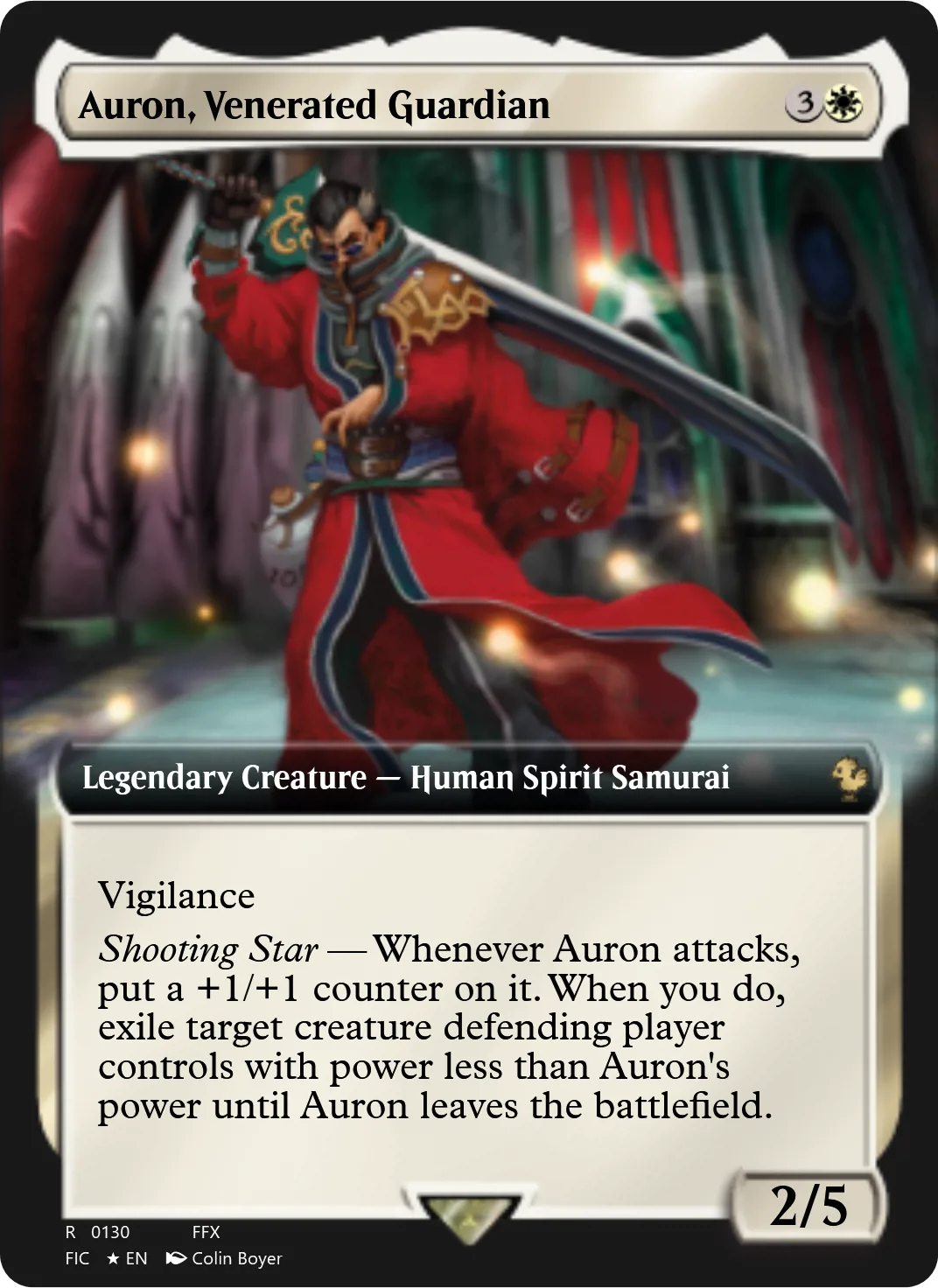 Auron, Venerated Guardian