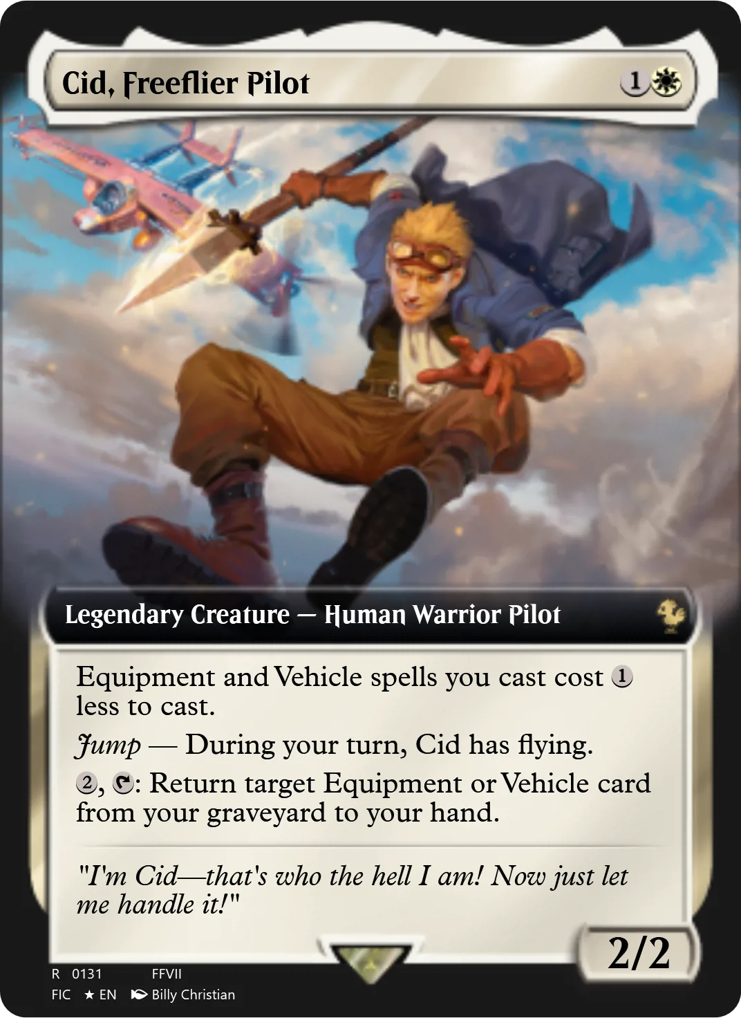 Cid, Freeflier Pilot