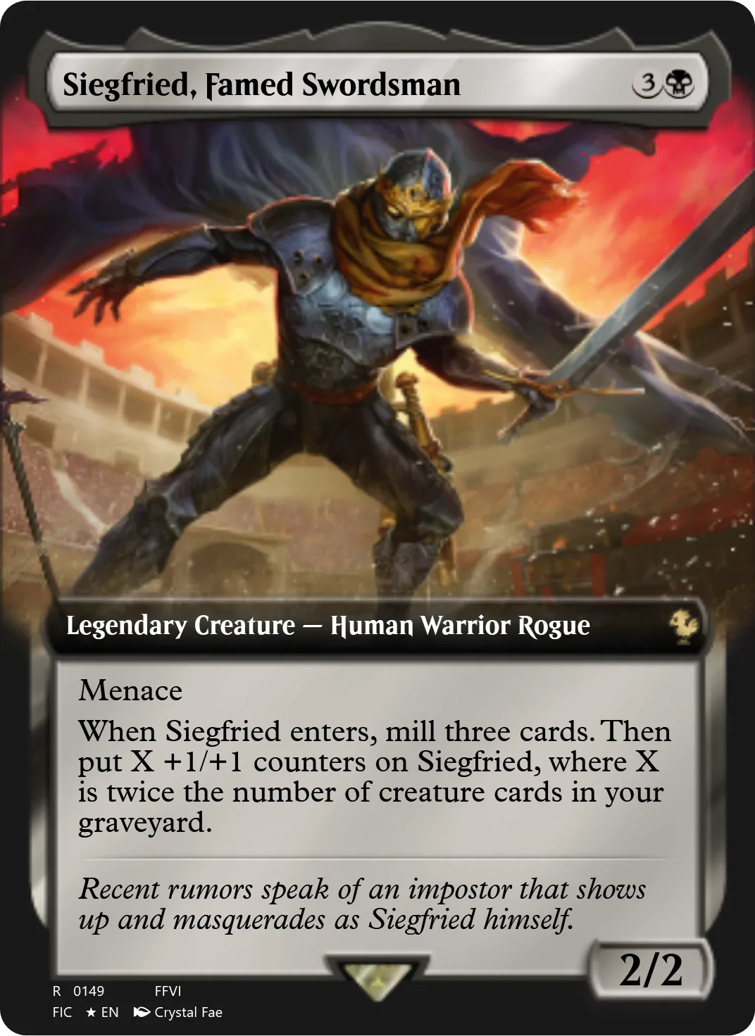Siegfried, Famed Swordsman