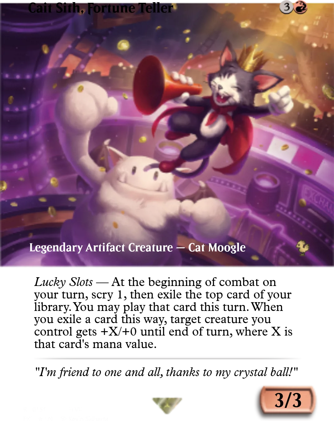 Cait Sith, Fortune Teller