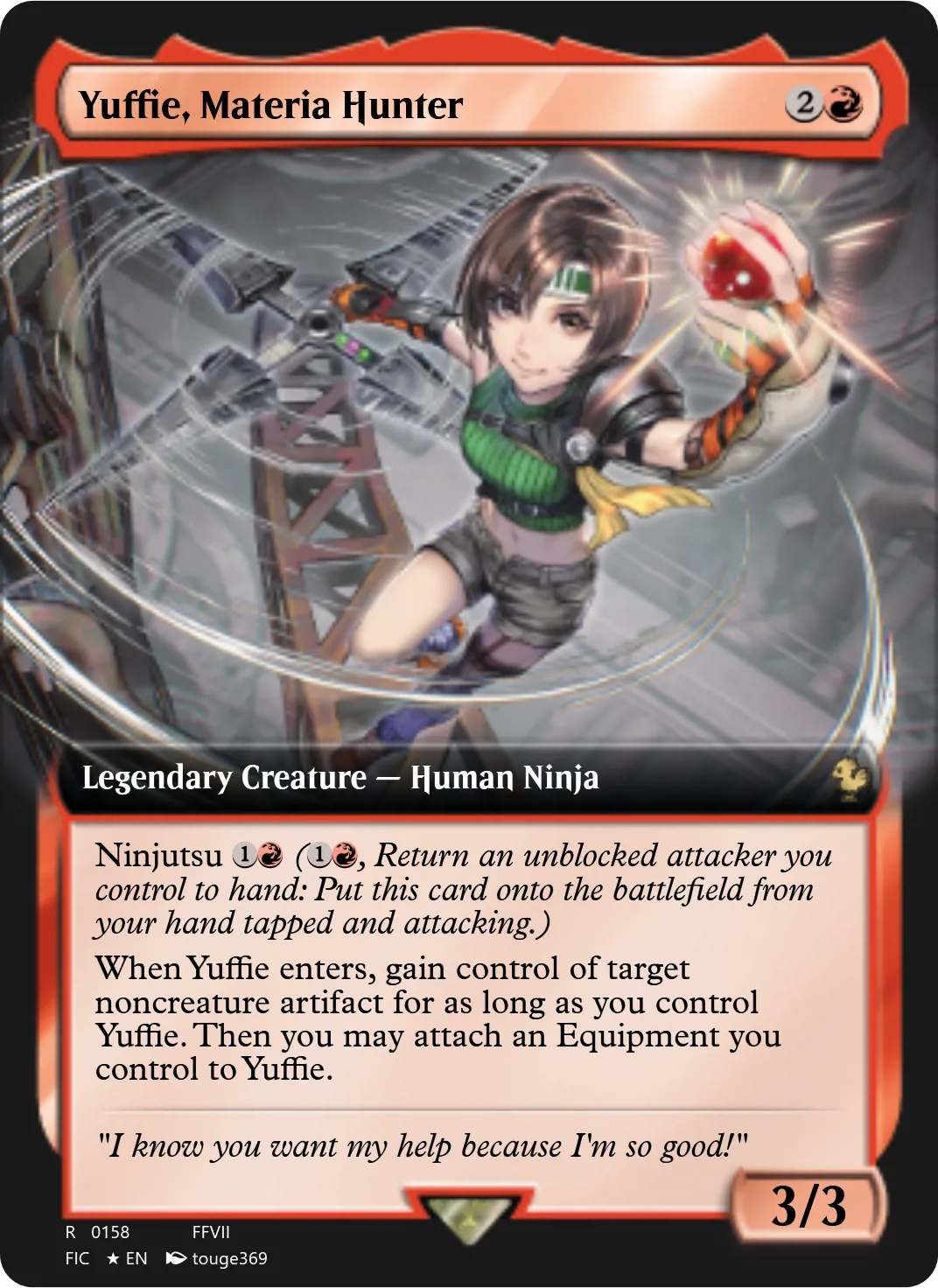 Yuffie, Materia Hunter