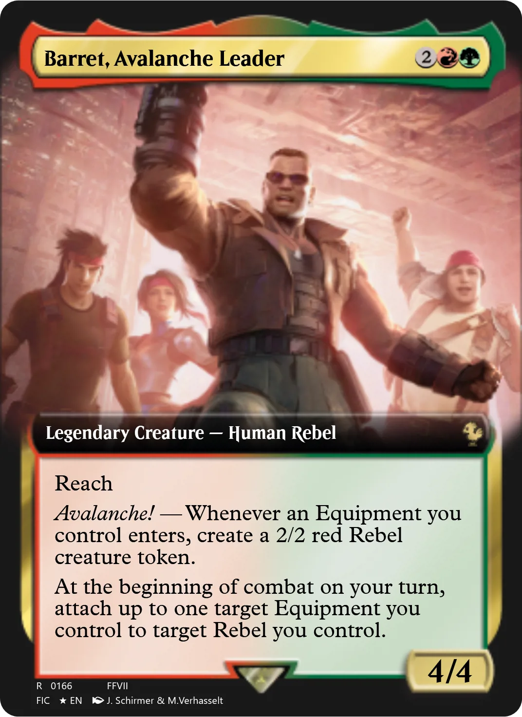 Barret, Avalanche Leader