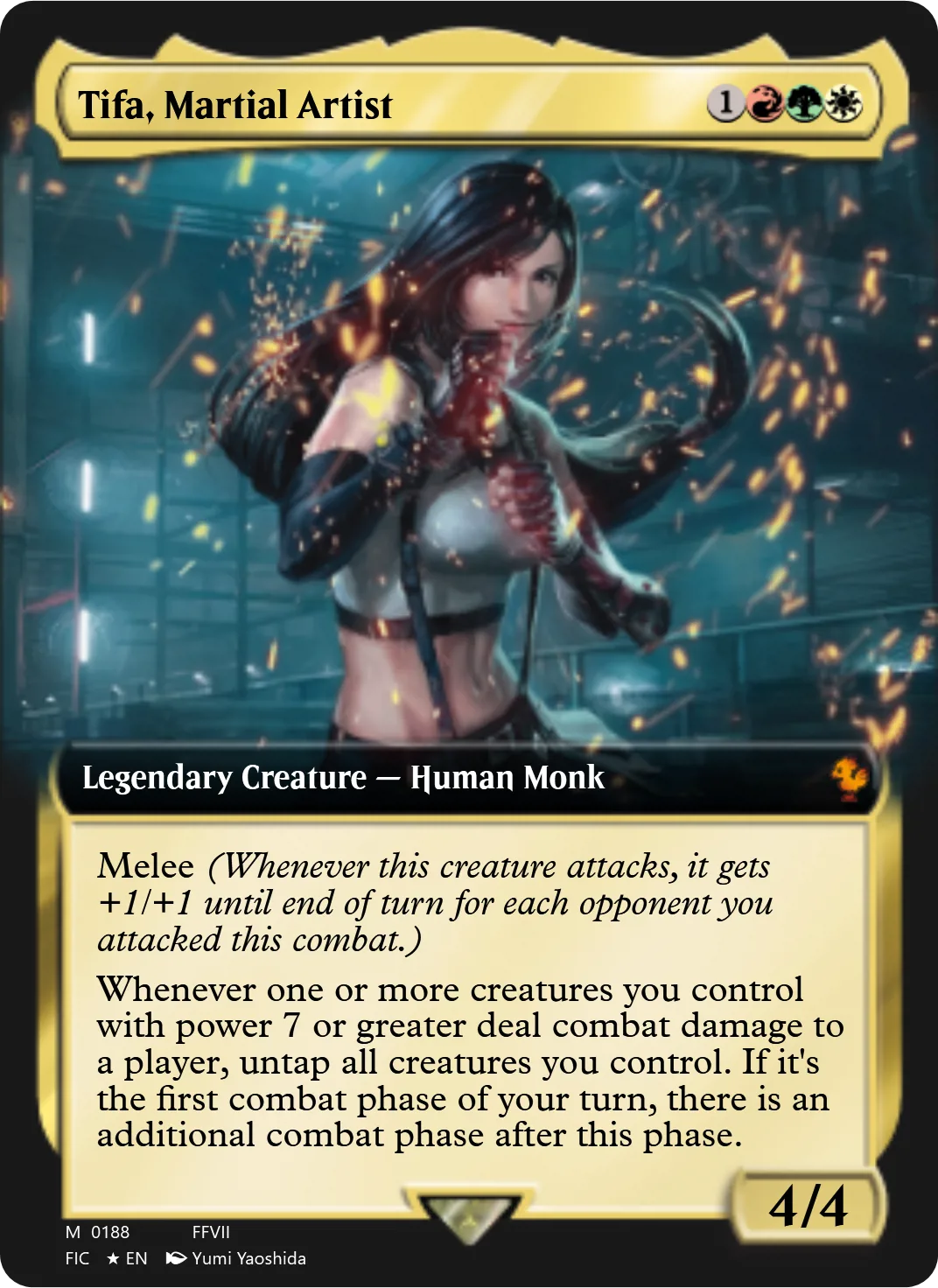 Tifa, Martial Artist