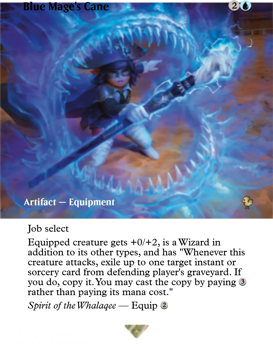 Blue Mage's Cane