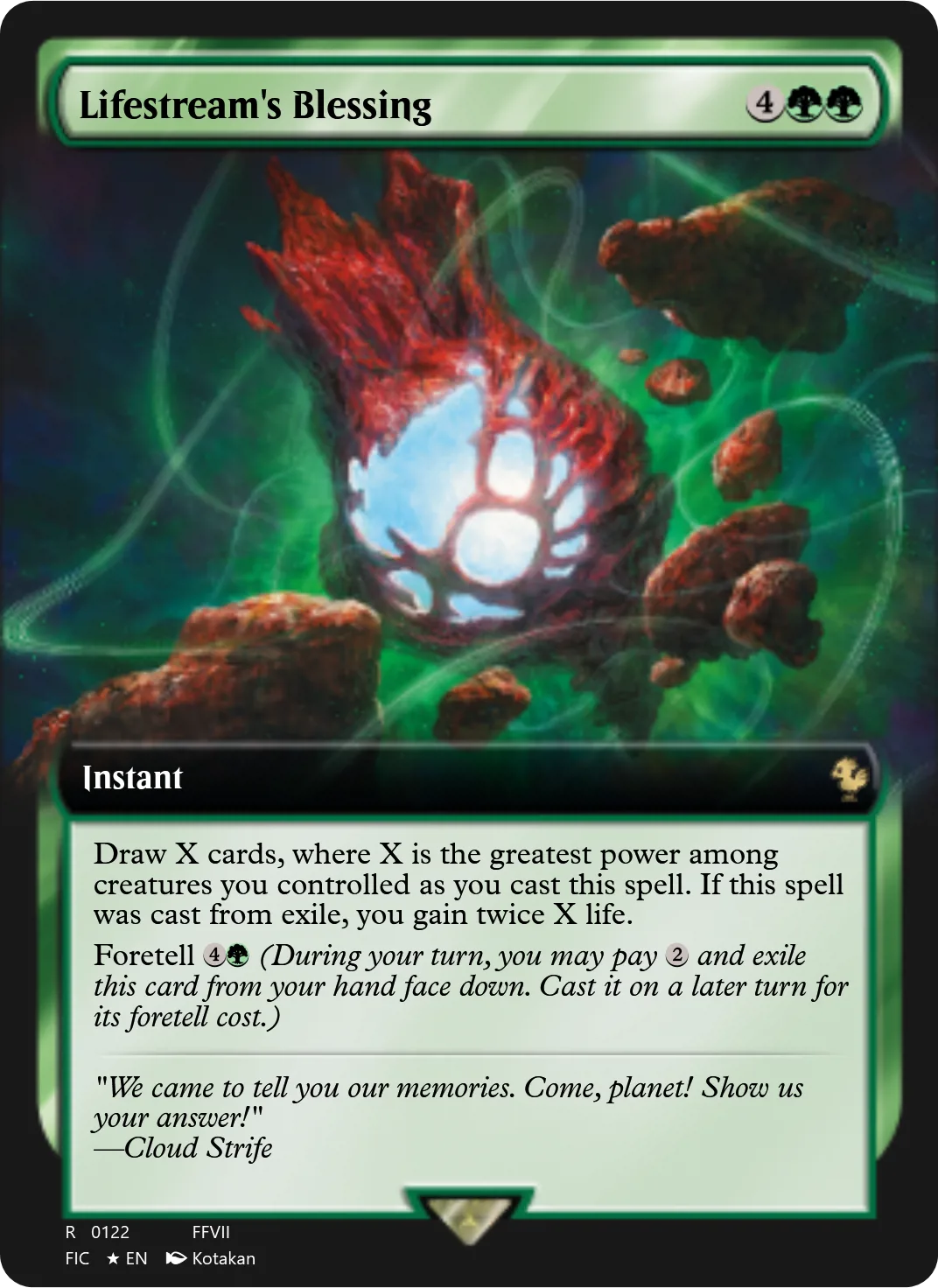 Lifestream's Blessing