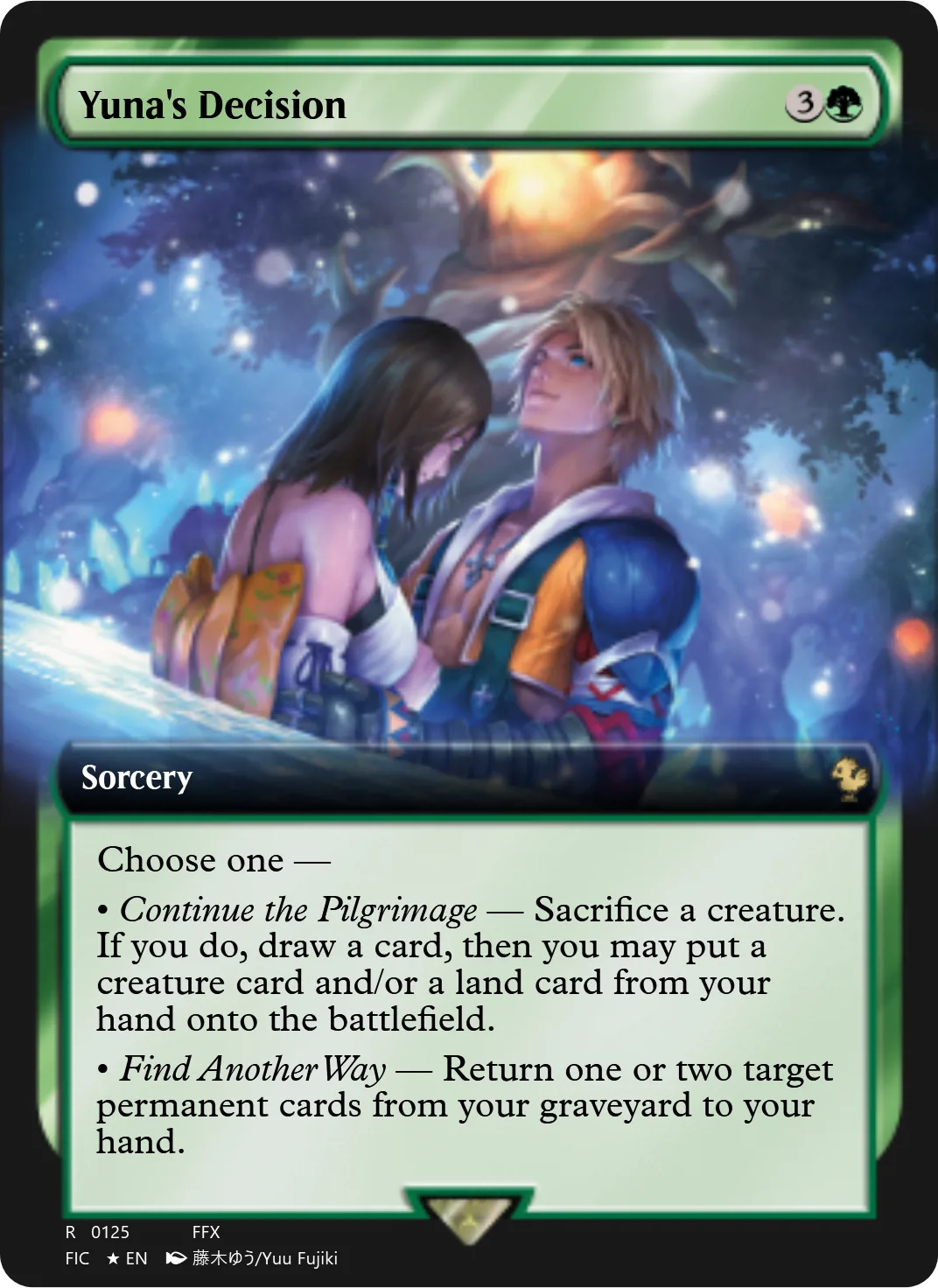 Yuna's Decision
