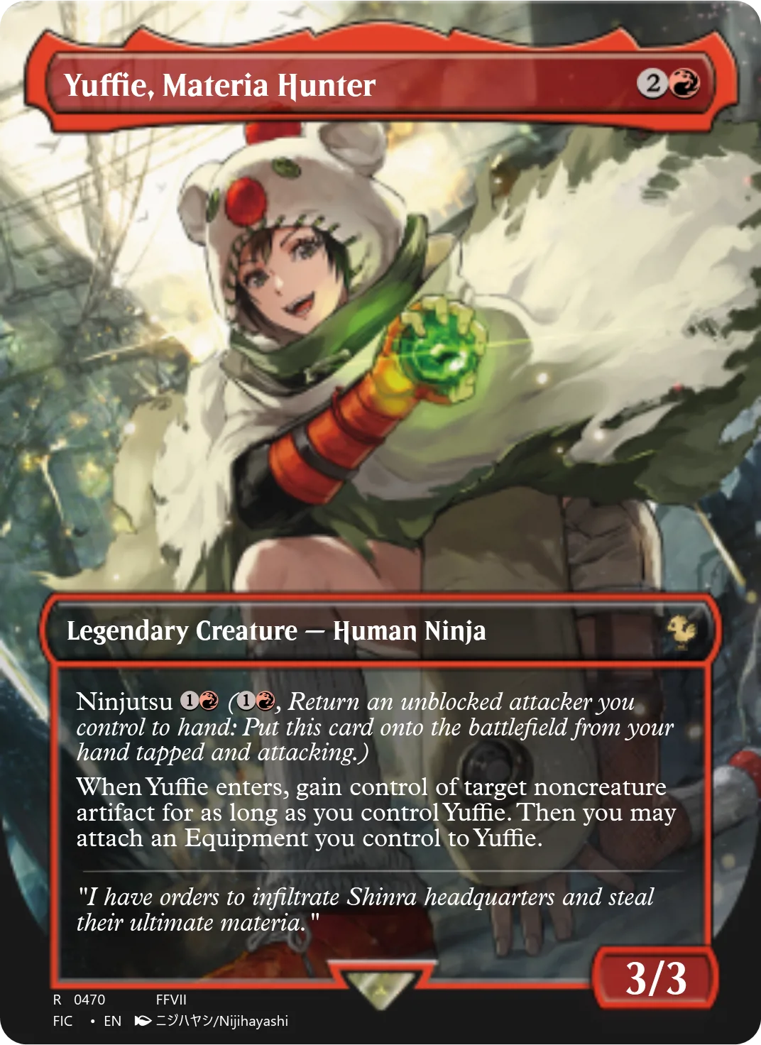 Yuffie, Materia Hunter
