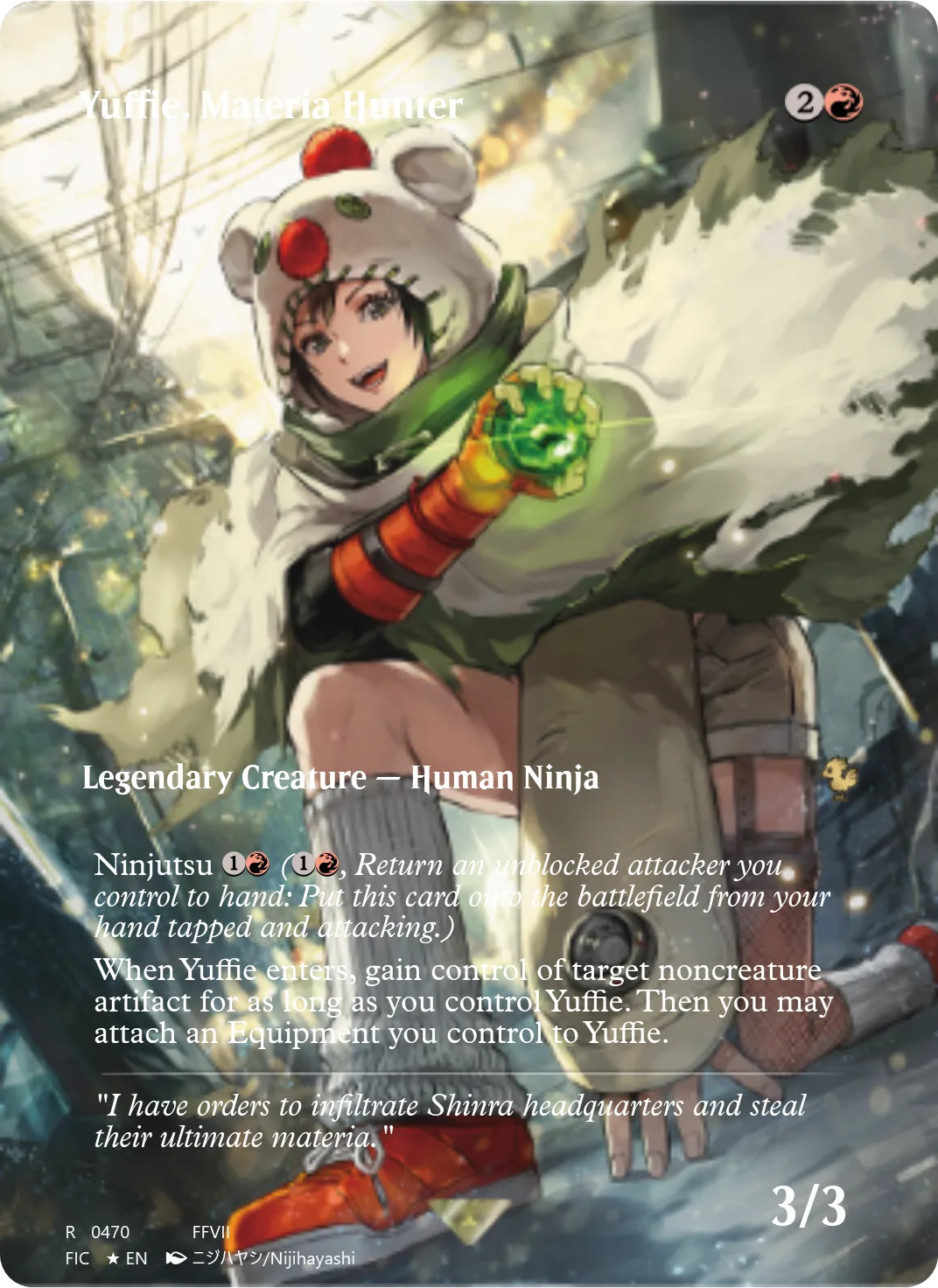 Yuffie, Materia Hunter