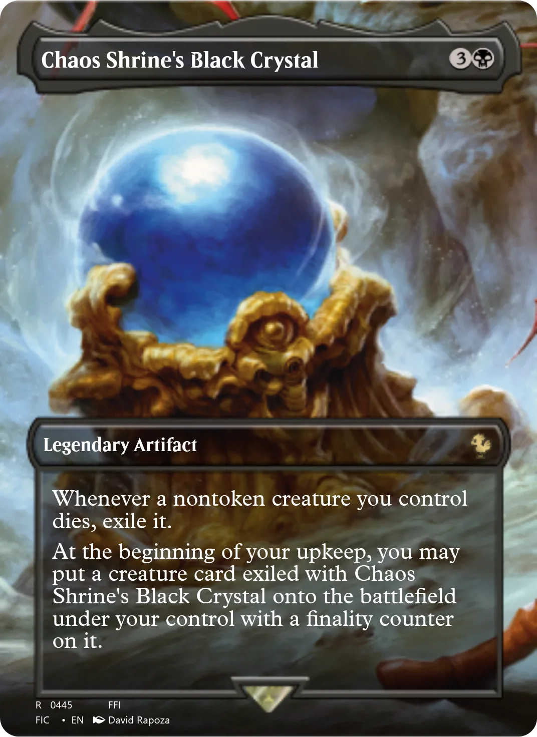 Chaos Shrine's Black Crystal