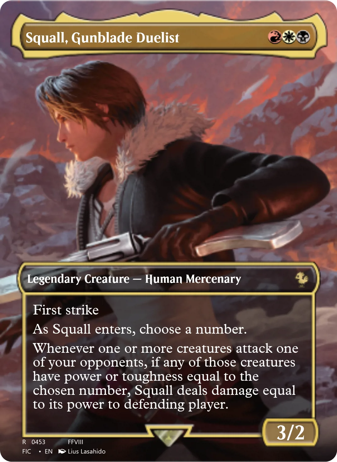Squall, Gunblade Duelist