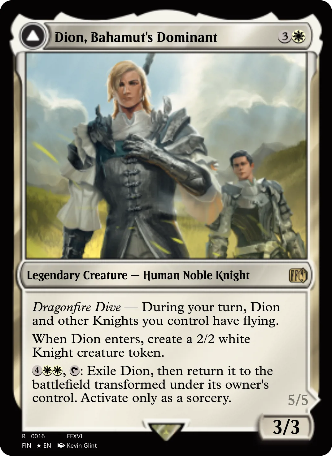 Dion, Bahamut's Dominant