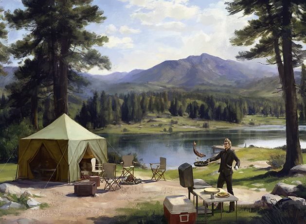 Cooking Campsite
