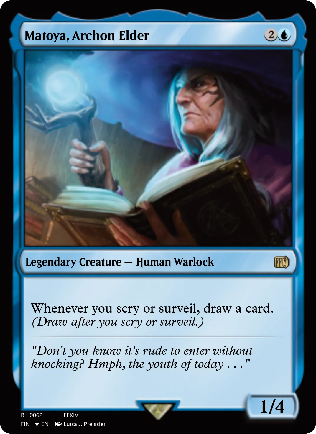 Matoya, Archon Elder