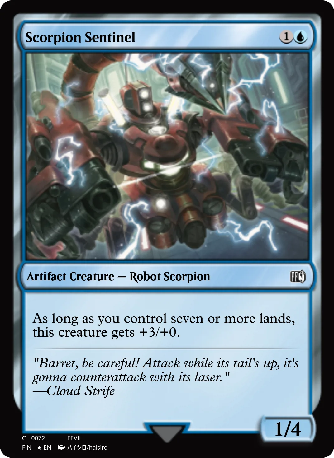 Scorpion Sentinel