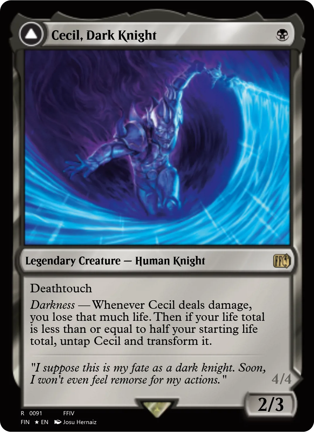 Cecil, Dark Knight