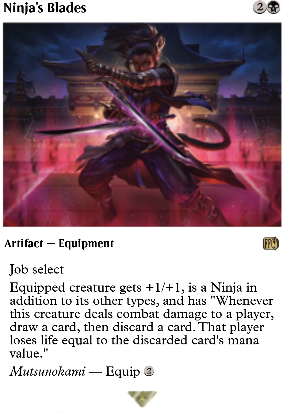 Ninja's Blades