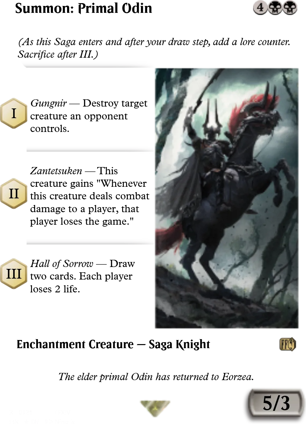 Summon: Primal Odin