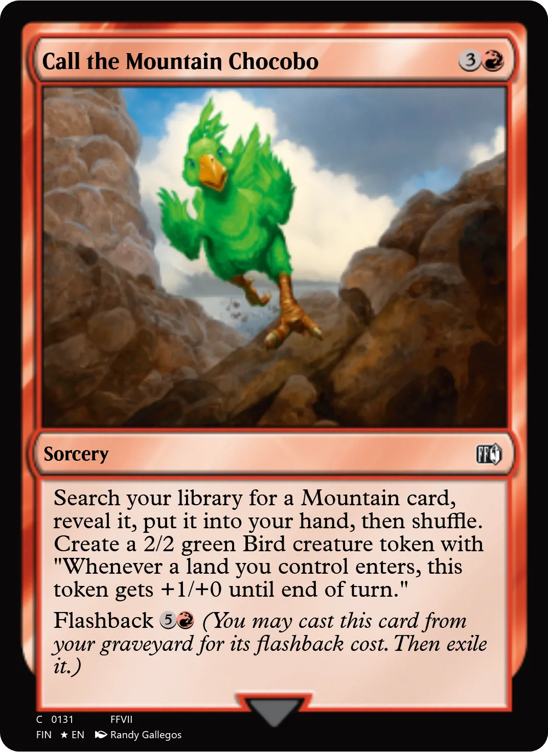 Call the Mountain Chocobo