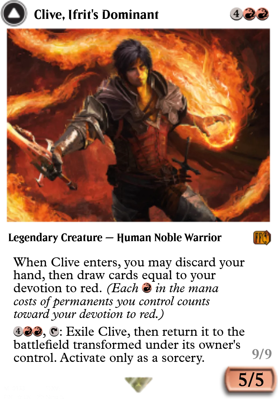 Clive, Ifrit's Dominant