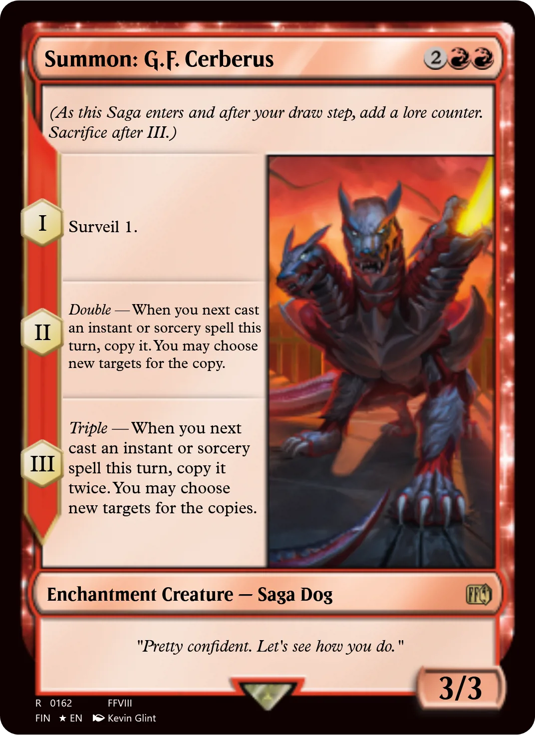 Summon: G.F. Cerberus