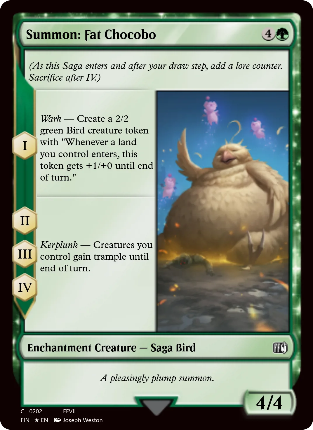 Summon: Fat Chocobo