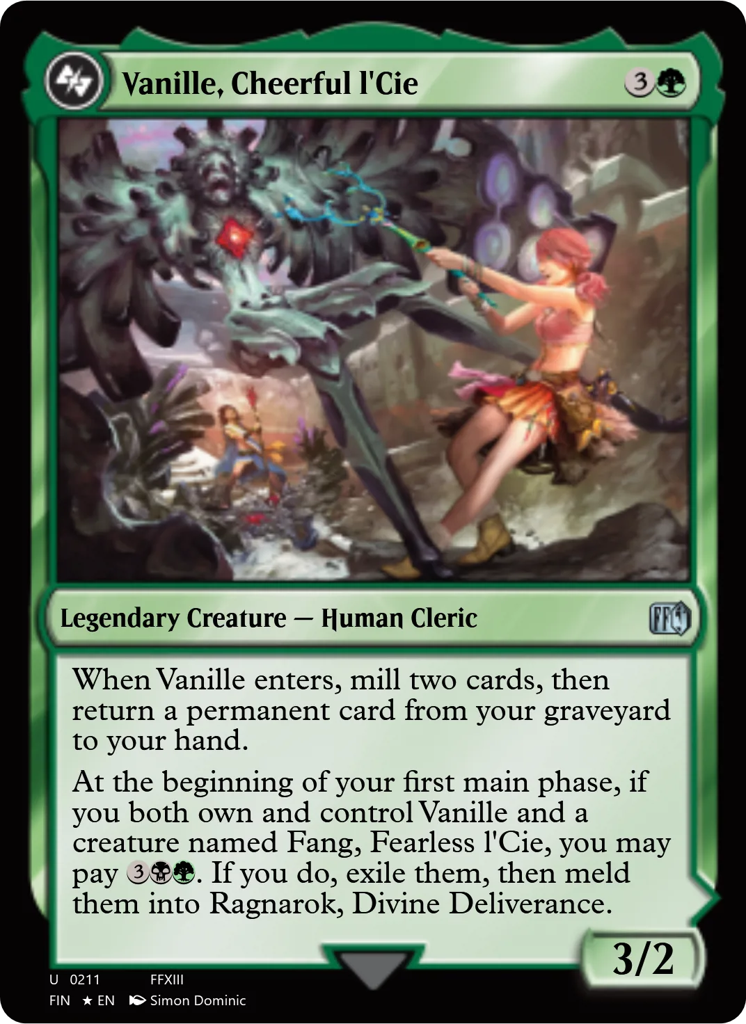 Vanille, Cheerful l'Cie