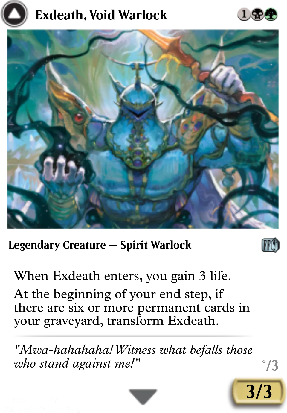 Exdeath, Void Warlock