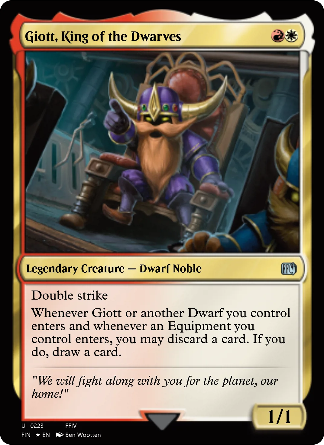 Giott, King of the Dwarves