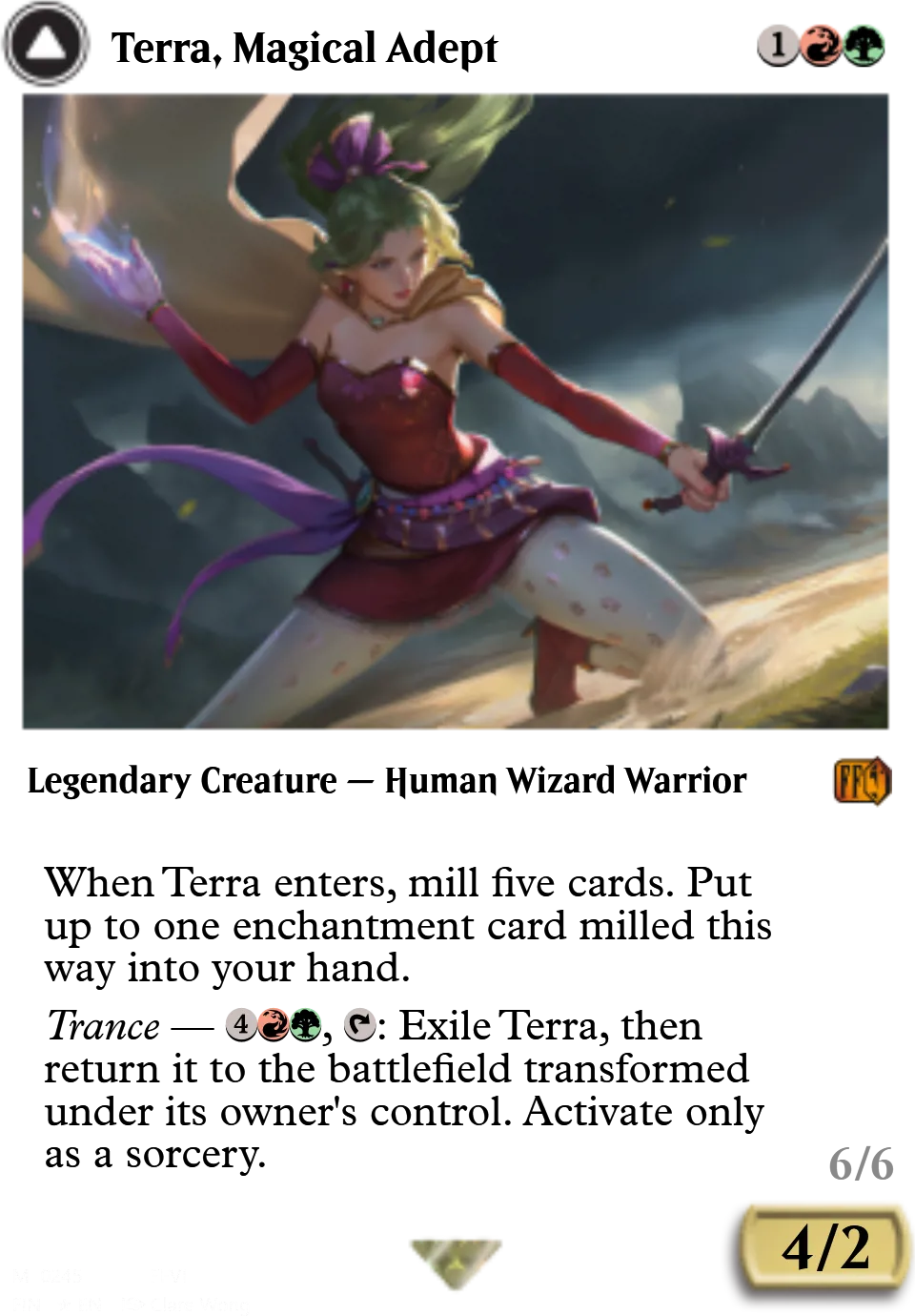Terra, Magical Adept