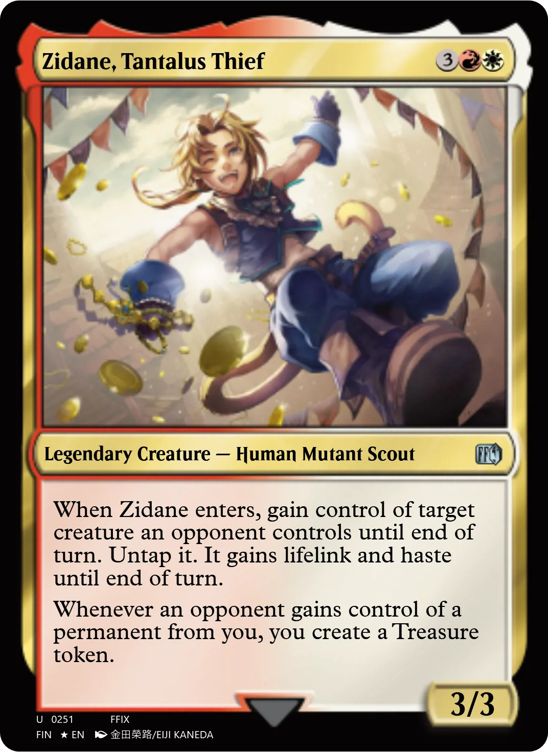 Zidane, Tantalus Thief
