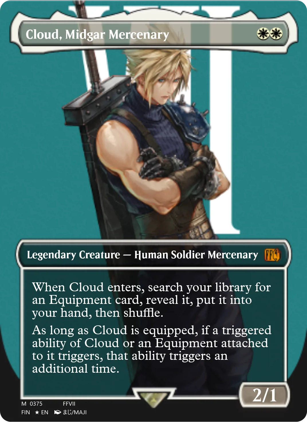 Cloud, Midgar Mercenary