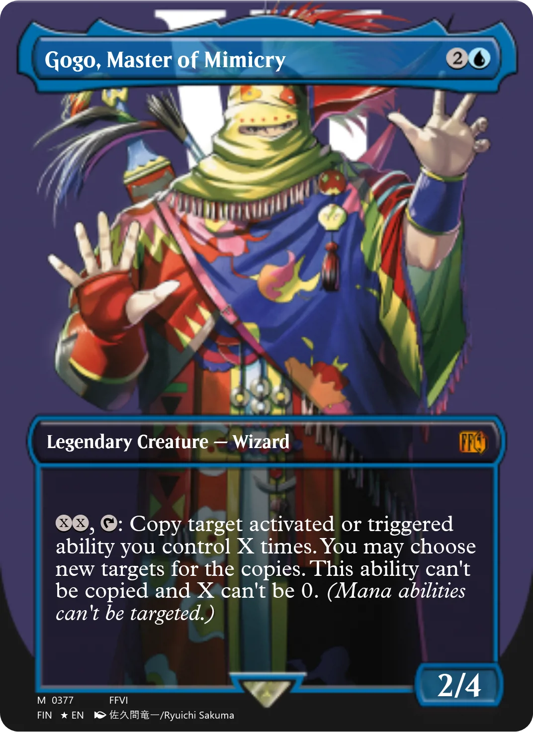 Gogo, Master of Mimicry
